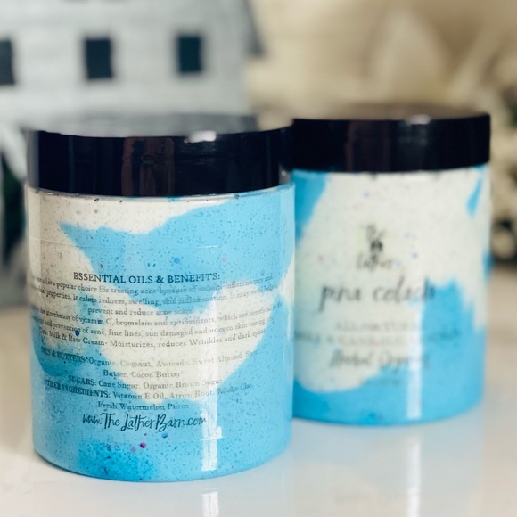 Pina Colada Essential Goat Milk & Cane Sugar Scrub - Picture 2 of 2